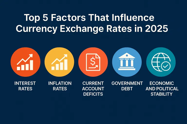Top 5 Factors That Influence Currency Exchange Rates in 2025