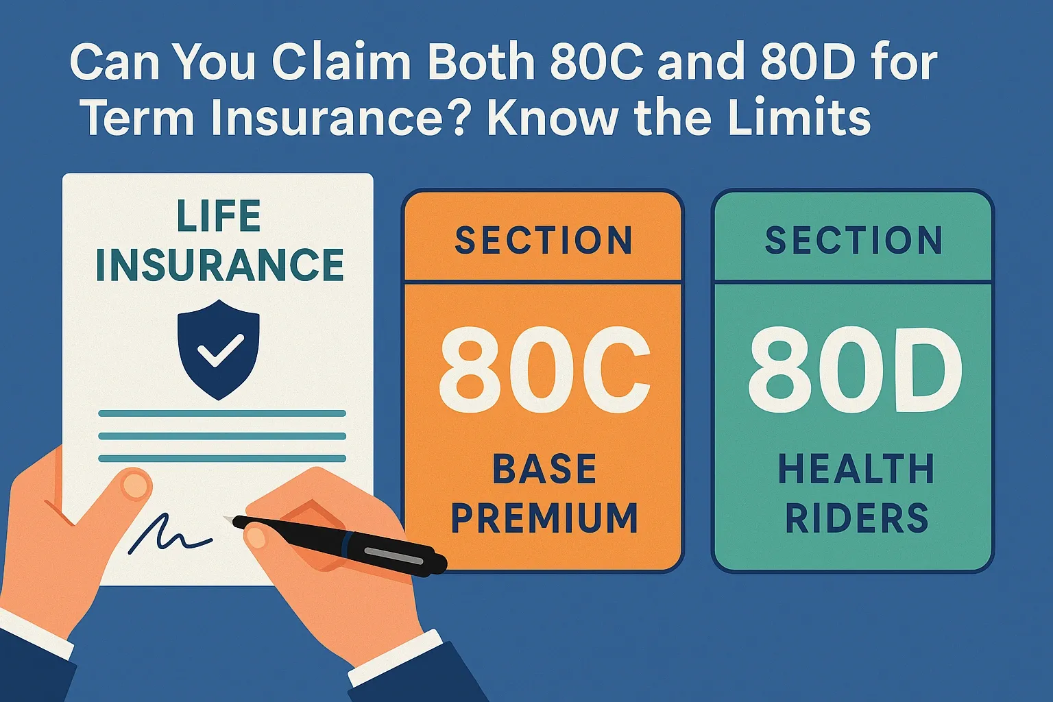 Claim Both 80C and 80D for Term Insurance