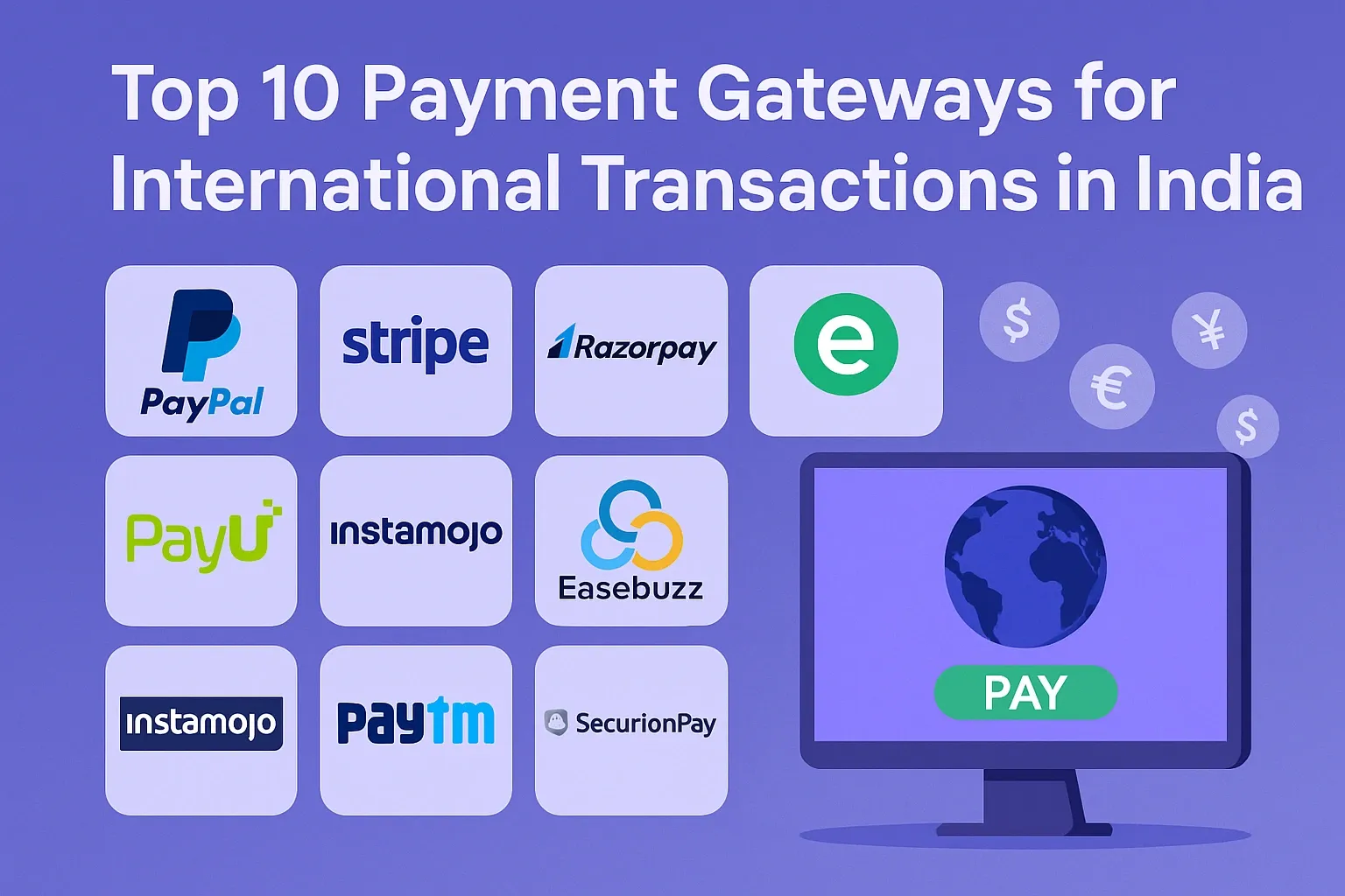 Top 10 Indian Payment Gateways Supporting International Transactions