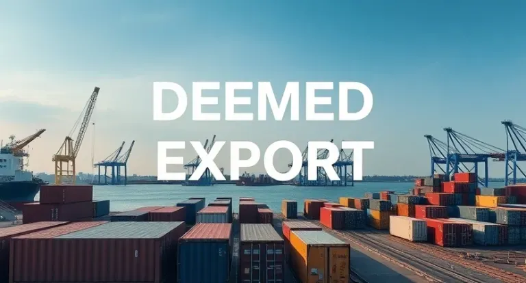 Deemed Export: Meaning, Eligibility, and Benefits