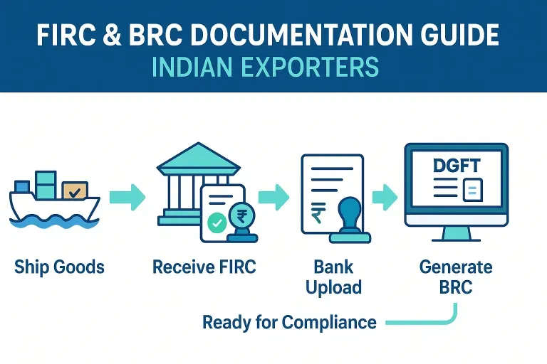 FIRC and BRC Documentation Guide for Indian Exporters