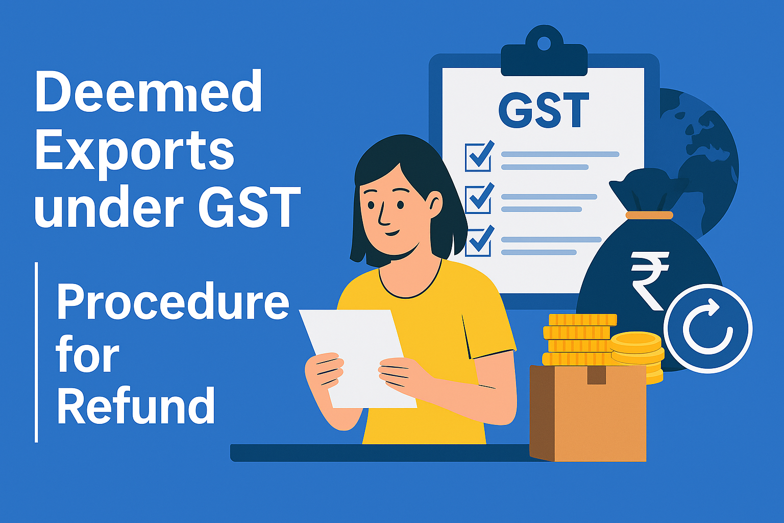 Deemed Exports under GST | Procedure for Refund